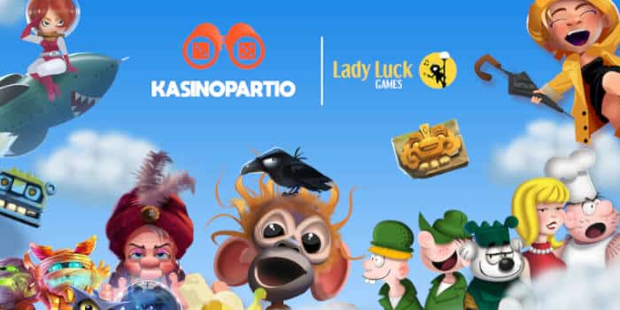 Lady Luck Games and Kasinopartio teaming up.