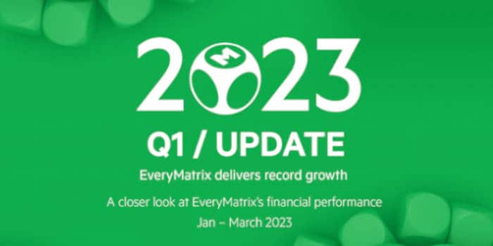 EveryMatrix releases Q1 2023 results