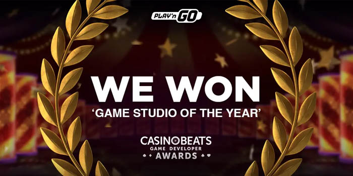 Play'n GO secured the Game Studio of the Year award