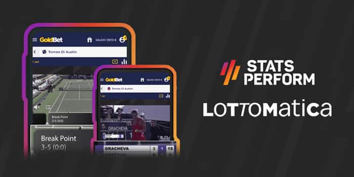 Stats Perform powered Lottomatica with new solutions for tennis live-streaming