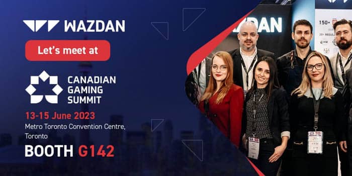 Wazdan to participate in the Canadian Gaming Summit 2023