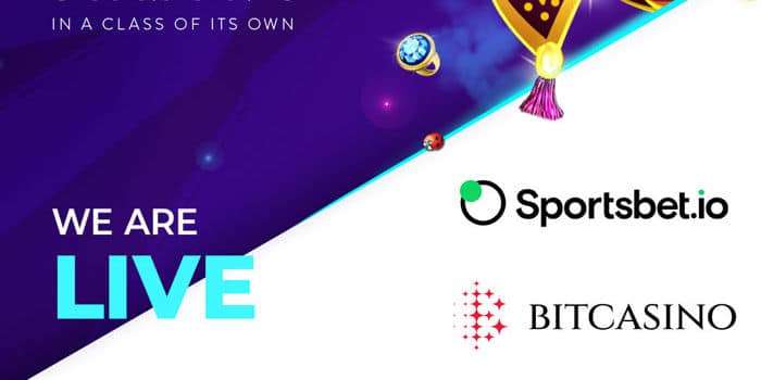 7777 gaming's partnership with Bitcasino and Sportsbet.io