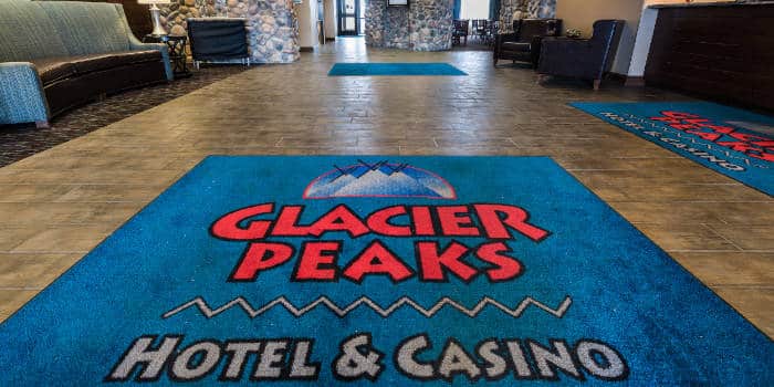 Glacier Peaks and Hotel and Casino