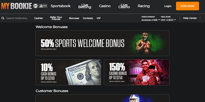 mybookie offshore betting site