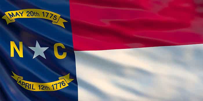 North Carolina's official flag