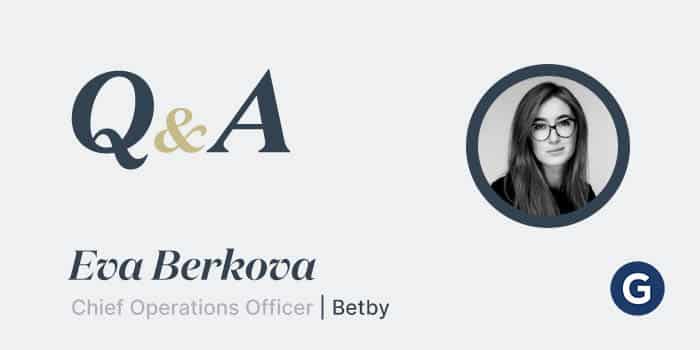 BETBY CEO Eva Berkova