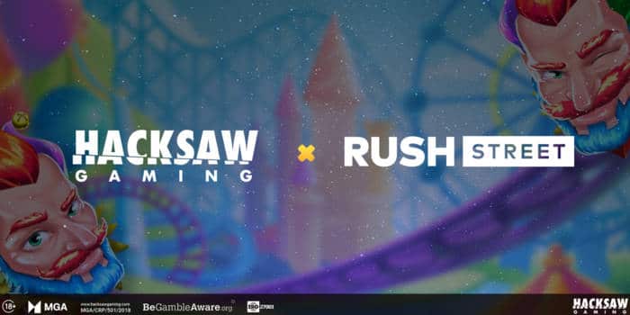 Hacksaw Gaming and Rush Street Gaming