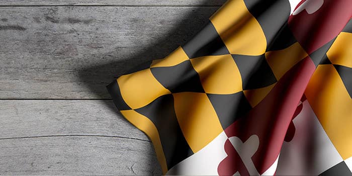 Maryland's flag