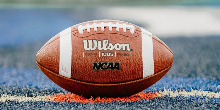 NCAA-branded football ball