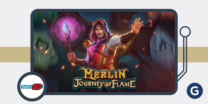 Play'n GO's new slot game Merlin: Journey of Flame