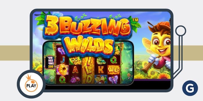 Pragmatic Play's new slot game 3 Buzzing Wilds