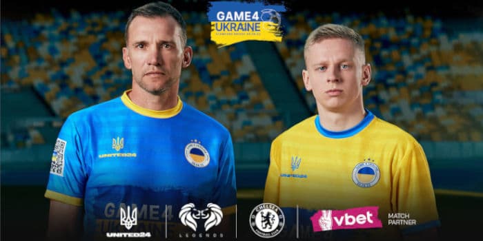 VBET Vows Support for Upcoming Charity Match Game4Ukraine