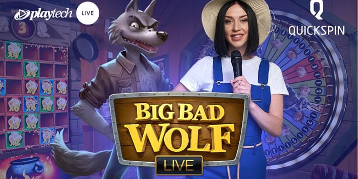 Playtech, Quickspin Live Release Big Bad Wolf Live