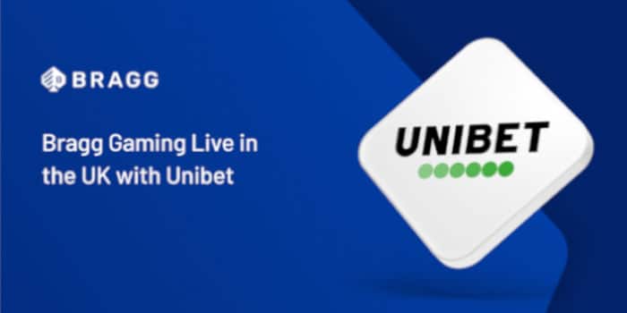 Bragg Gaming Group and Unibet logos