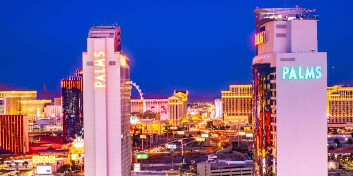 The Palms Casino resort in Las Vegas, Nevada.