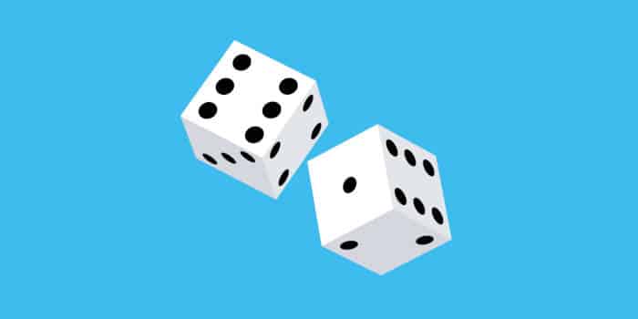 rolling dice