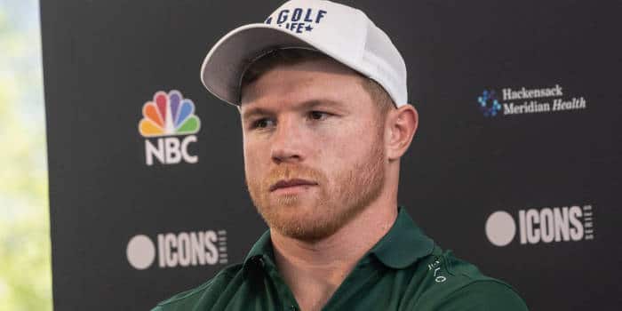 Canelo Alvarez, a boxer.