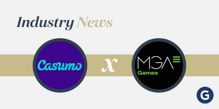 MGA Games supplied content to Casumo in Spain