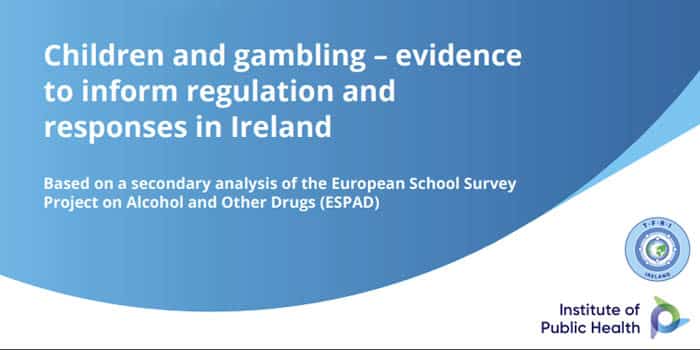 Report on underage gambling in Ireland