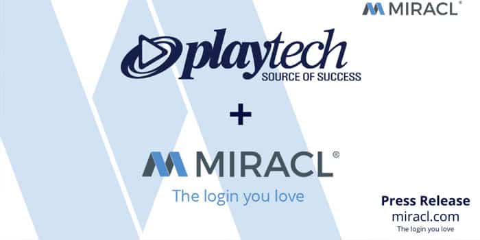 Playtech onboarded MIRACL's login solution