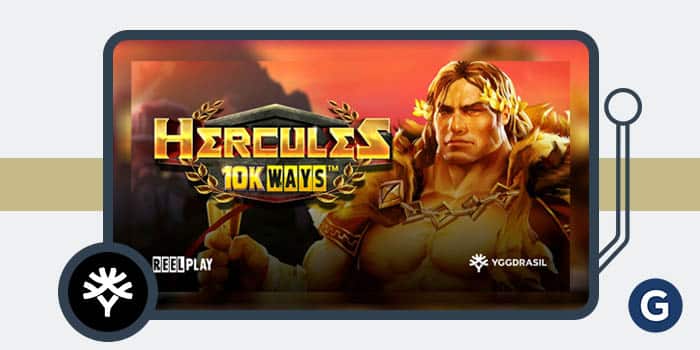 Yggdrasil's new slot game Hercules 10K WAYS