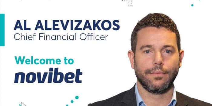 Al Alevizakos, Novibet's new CFO