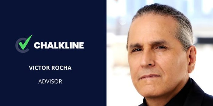 Chalkline's new advisor, Victor Rocha