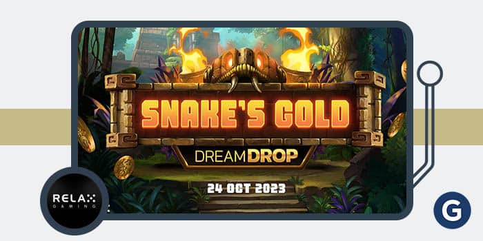 Relax Gaming Launches Snake’s Gold with Dream Drop Jackpot