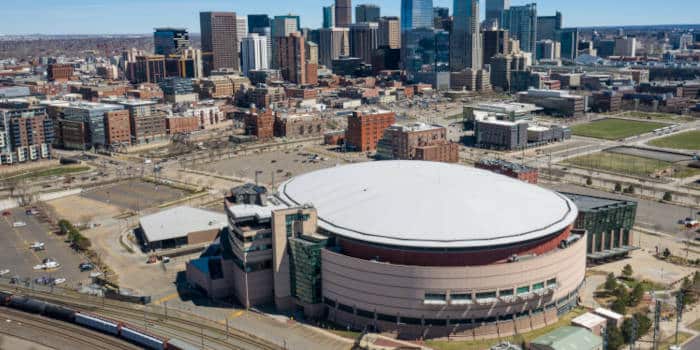 Ball Arena, Denver Nuggets home ground.