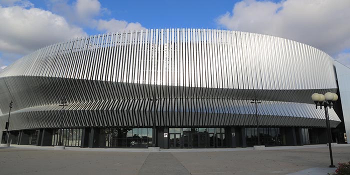 The Nassau Coliseum in NY