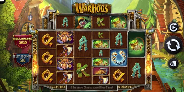 FlipLuck Games' Warhogs Hellaways