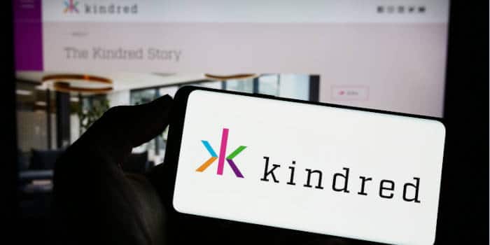 Kindred Group's logo and brand.