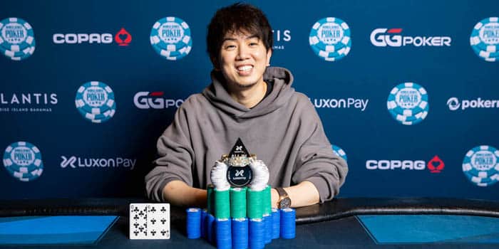 Masashi Oya won the recent WSOP Paradise Main Event