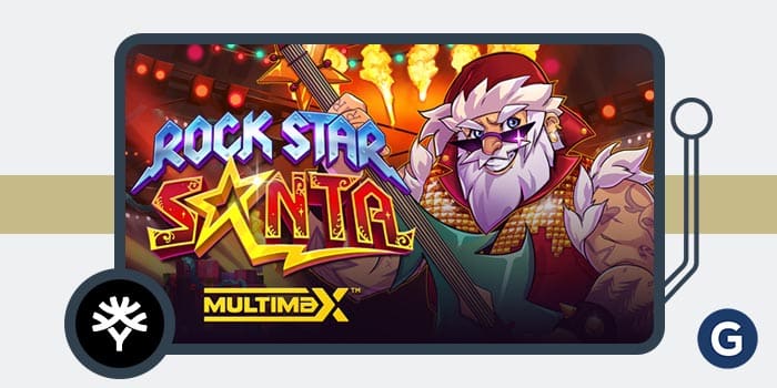 Yggdrasil's Rock Star Santa Multimax Slot Game