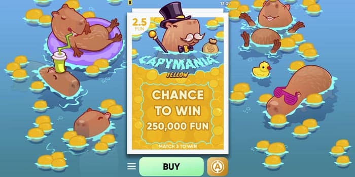 BGaming's new capybara-themed game