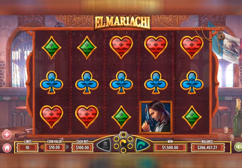 El Mariachi, a slot game by Dragon Gaming, and gameplay.