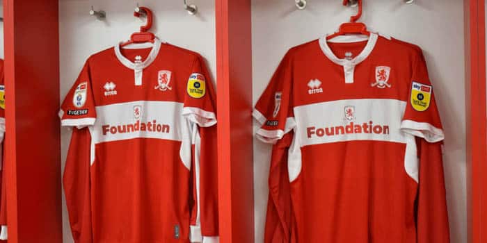 Kindred Group donated its Middlesbrough sponsorship space to the MFC Foundation