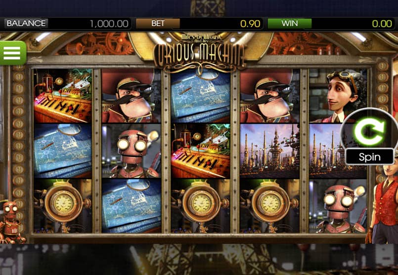 The Curious Machine by Betsoft gameplay.