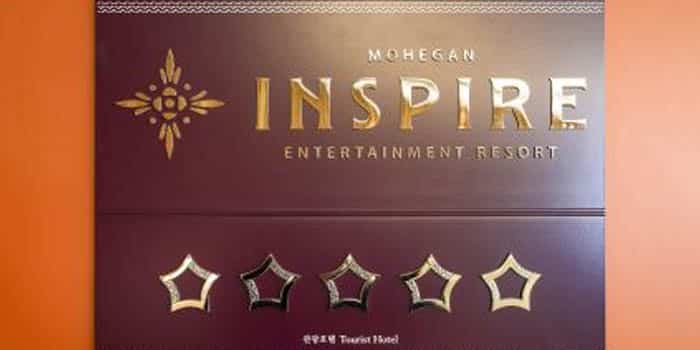 Mohegan INSPIRE ได้รับการจัดอันดับโรงแรมห้าดาว