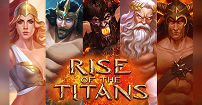 Rise of Titans slot by Dragon Gaming featured image.