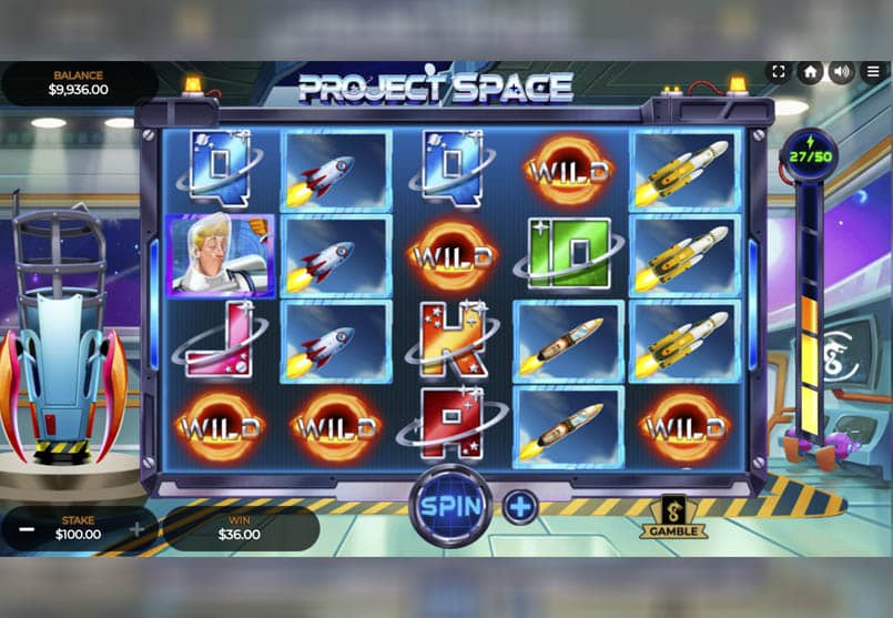 Project Space featured image gameplay.