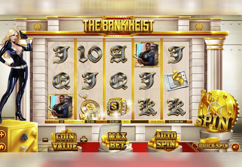 The Bank Heist game gameplay preview.