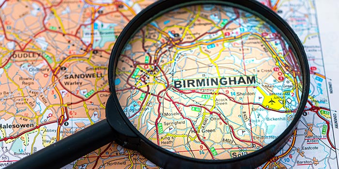 Birmingham under a magnifying glass