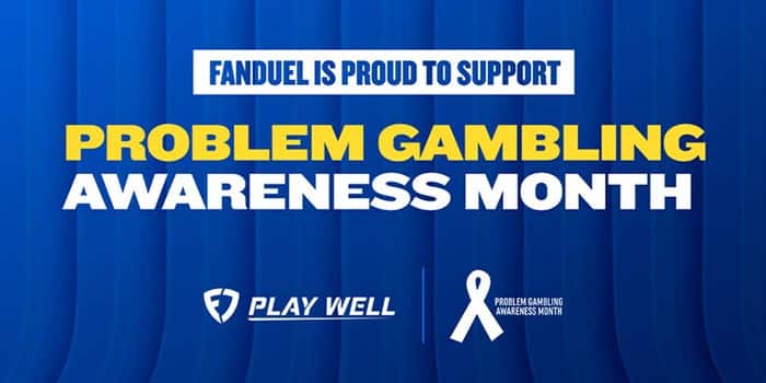 FanDuel Unveils New Tie-Up & Donations for Problem Gambling Awareness Month