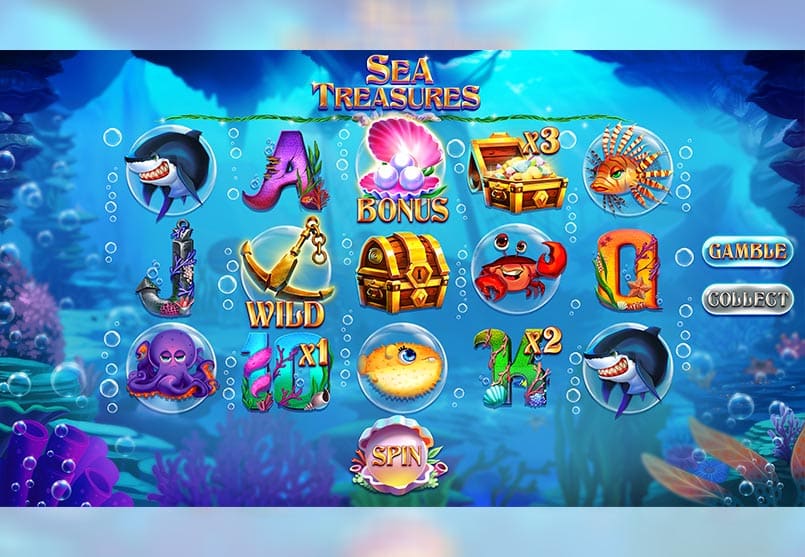 Sea Treasures gameplay.