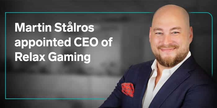 Relax Gaming Appoints Martin Stålros as CEO