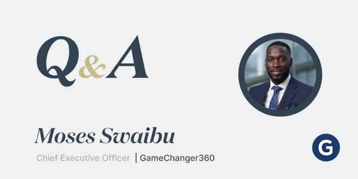 Moses Swaibu, GameChanger360 CEO