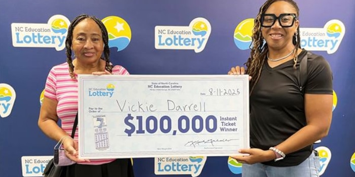 Mom Splits $100K Lottery Prize in North Carolina with Daughter
