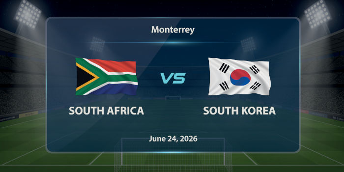 South Korea vs South Africa Prediction & Picks: 2026 FIFA World Cup Group Stage