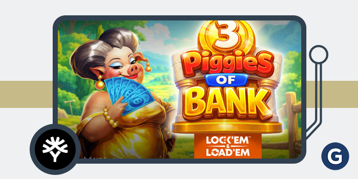 Yggdrasilが童話を再解釈した新作スロット3 Piggies of Bankをリリース